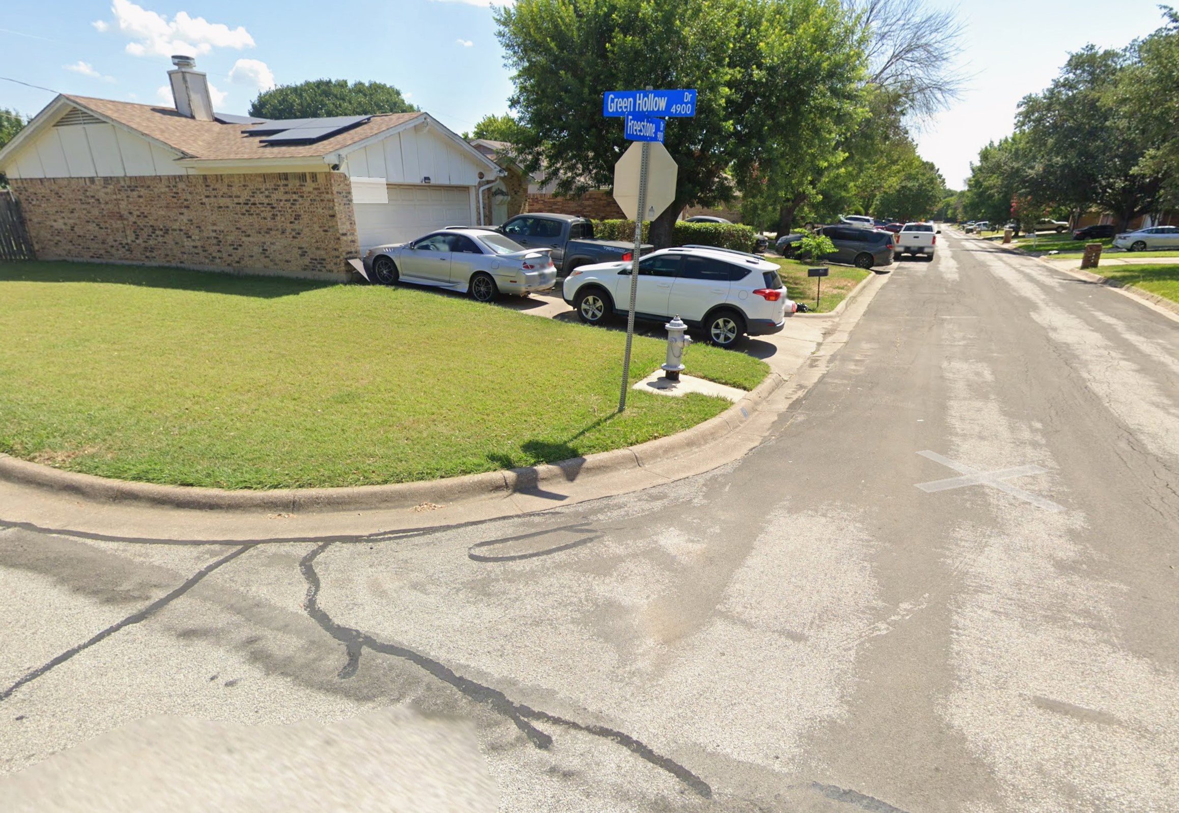 Driveway near Harold Patterson Sport Center