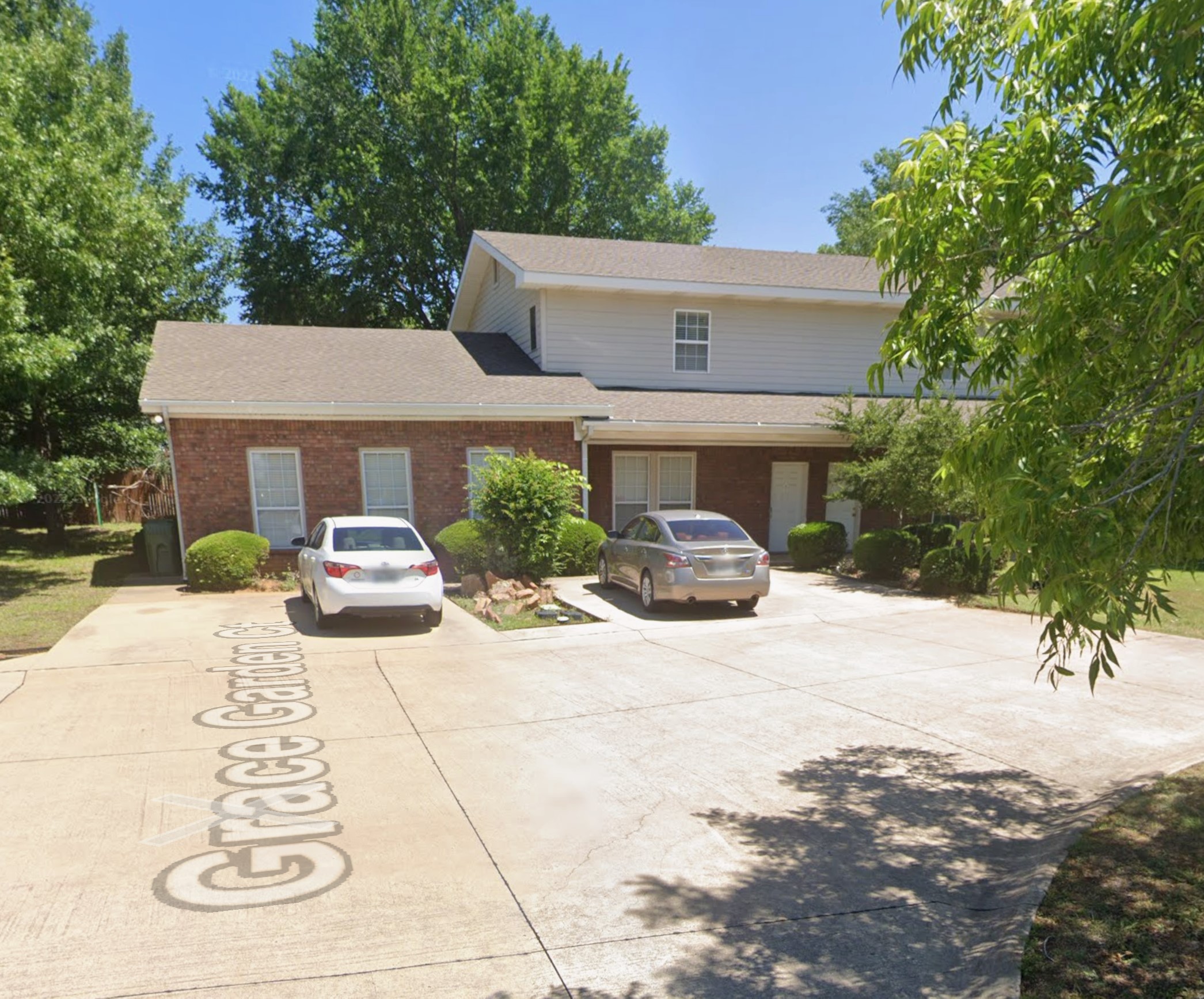 Drive Way next to West Campus Garage UTA